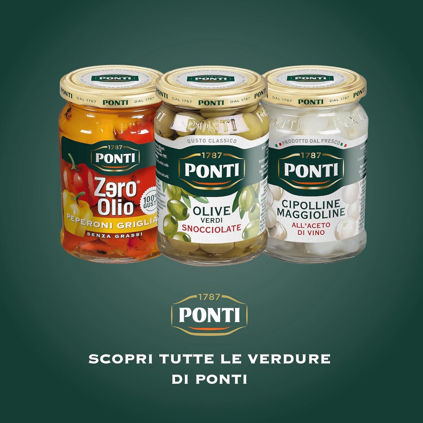 Ponti, Pomodori Secchi Zero Olio, Pomodorini Secchi Privi di Olio e Senza Grassi, Ideali come Aperitivo o Antipasto, Ottimi anche come Contorno, 100% Made in Italy, 300 g