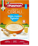 Plasmon Crema di Cereali Riso, Mais, Tapioca - 230 g, 6 Confezioni