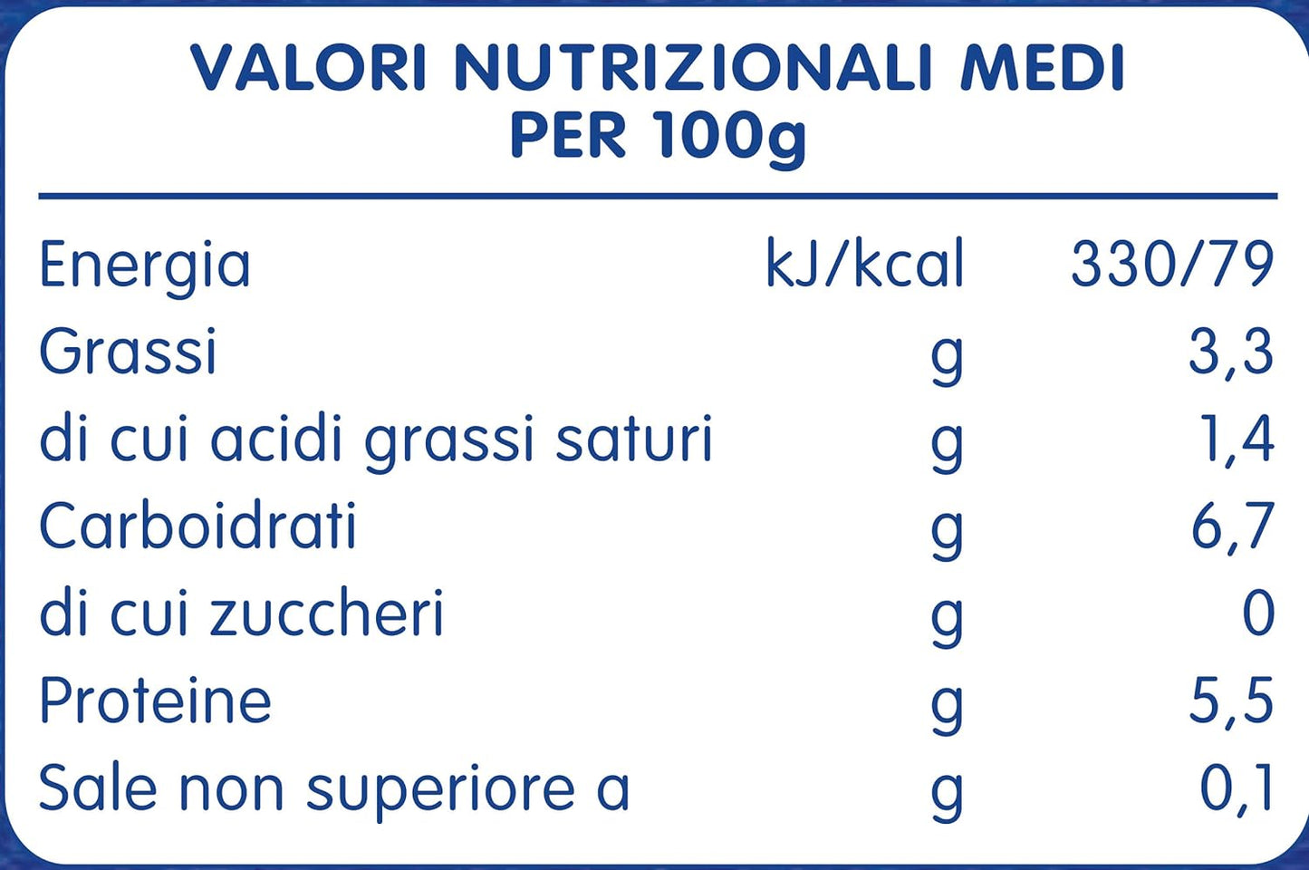 Mellin Omogeneizzato di Pollo 100% Naturale, Confezione da 12 pezzi da 80 gr