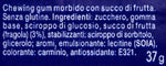 Big Babol Tutti Frutti Chewing Gum Morbido con Succo di Frutta, senza Glutine, Gusto Tutti Frutti, Confezione da 24 Stick