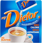 Dietor Dolcificante, Zero Calorie, 40 x 0.8g