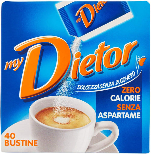 Dietor Dolcificante, Zero Calorie, 40 x 0.8g