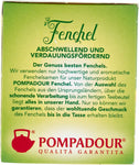 Pompadour Finocchio per Infuso, Confezione da 20 bustine