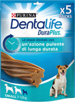 PURINA Dentalife Duraplus Snack Cane per l'Igiene Orale, Taglia Small - 5 Confezioni da 170 g Ciascuna