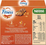 8X Nestle - Fitness Barrette Crunchy Caramel al Cioccolato e Caramello - Barretta con Frumento e Avena Integrale 94 g [8 Confezioni]