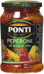 Ponti Peperoni Filetti, T6 - 6 Vasi da 290 gr