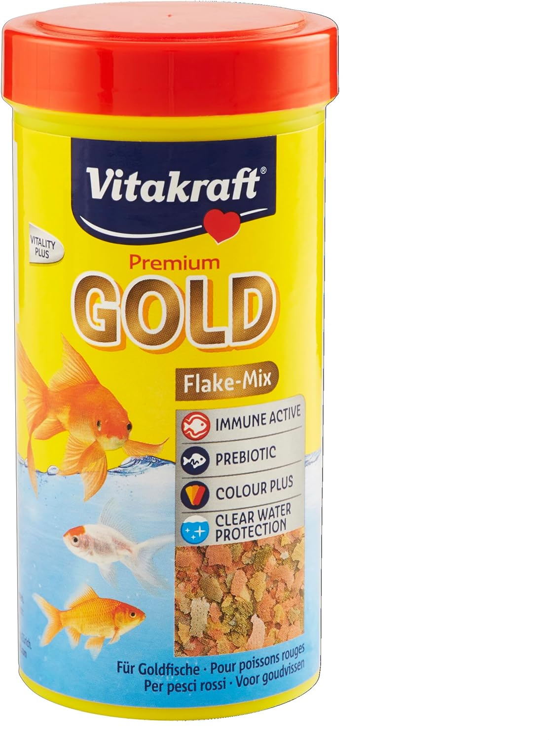 Vitakraft Gold Premium Pesci Rossi, 40 g