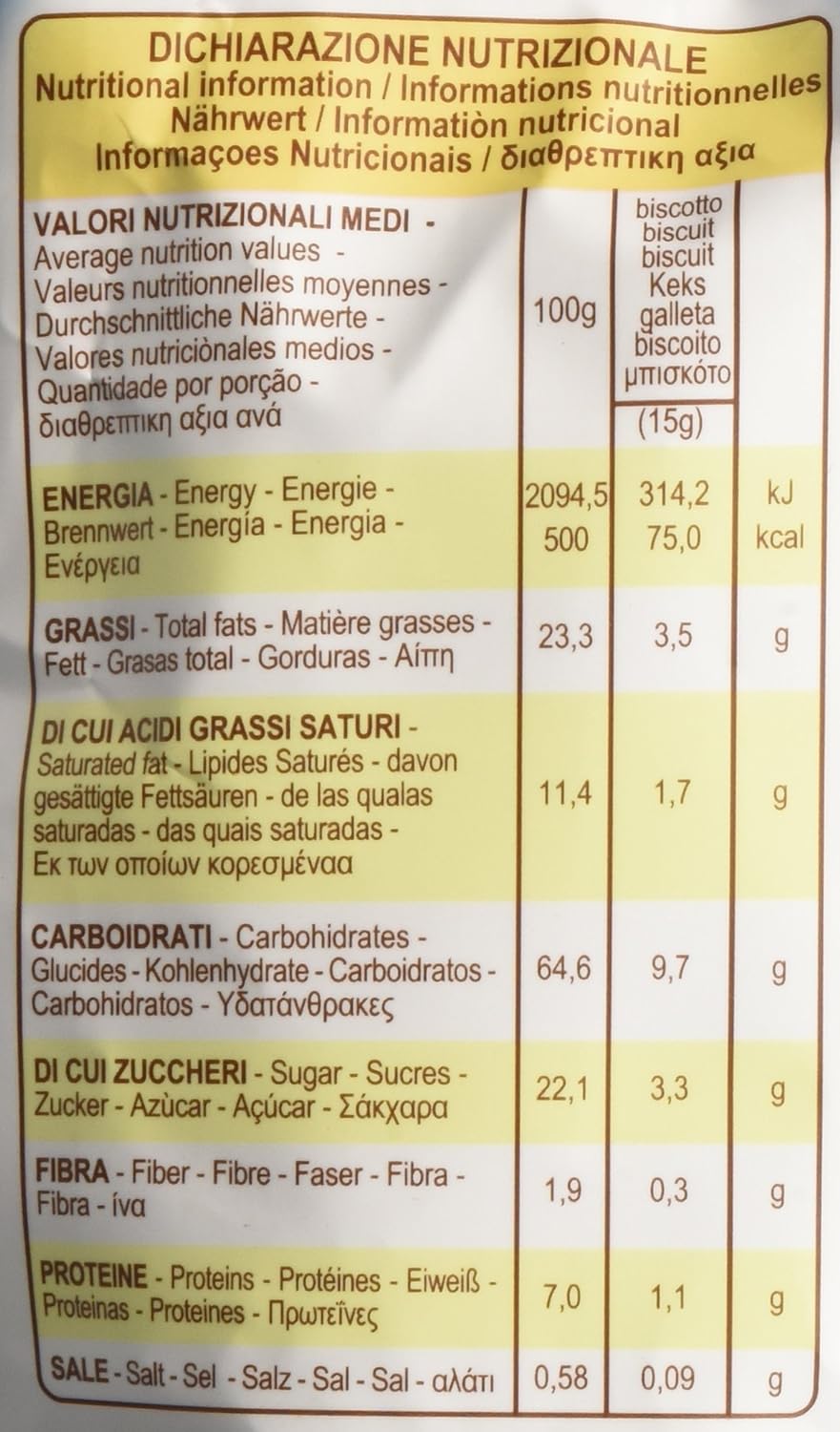 Divella Ottimini Biscotti con Riso e Mais, 400g