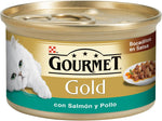Gourmet Gold Dadini con Salmone e Pollo - 85 g
