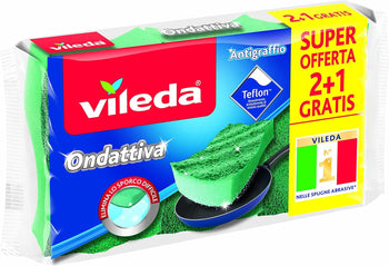 Vileda Ondattiva Milleusi, Spugna Abrasiva Antigraffio