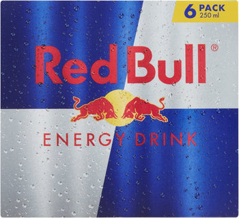 Red Bull Energy Drink, 250 ml (6 lattine)