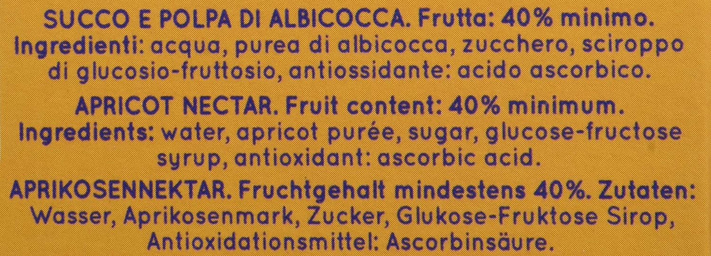 Valfrutta Nettare di Albicocca Italiana - 1200 ml
