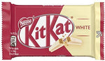 NESTLÉ KITKAT WHITE Snack con wafer ricoperto di cioccolato bianco 3 snack da 41,5g - [confezione da 8]