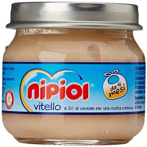 Nipiol - Vitello, Omogeneizzato, 2 Vaschette
