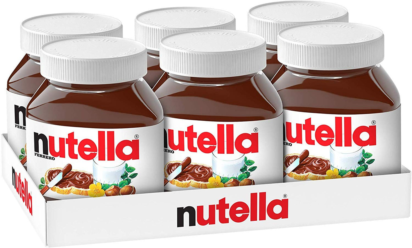 Nutella 750 g (Pack of 6)