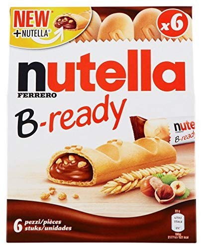 Nutella B-ready T6 - 4 confezioni da 6 pezzi
