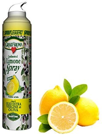 Olio extravergine di oliva (2 flaconi) e aromatizzato al limone (1 flacone)