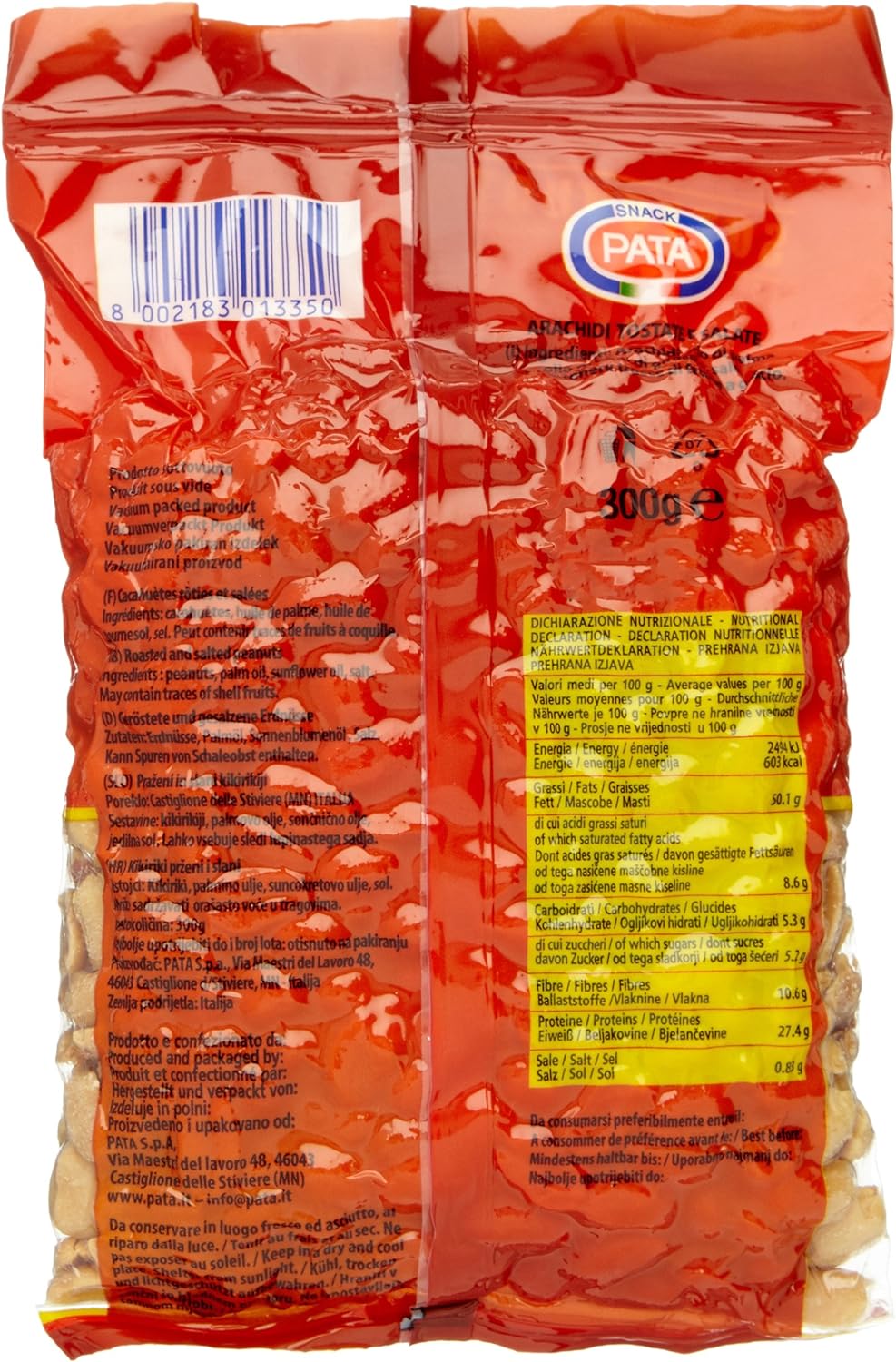 Pata Arachidi 300Gr - [confezione da 20]