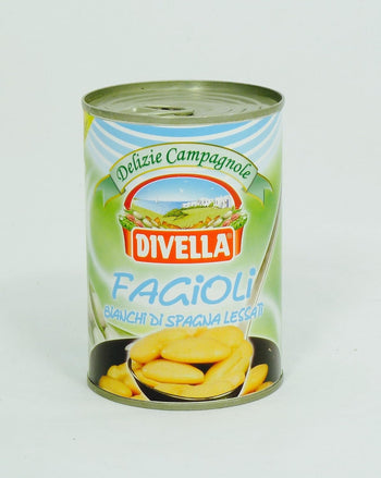 DIVELLA 24 Confezioni fagioli in scatola spagna 400gr lessati