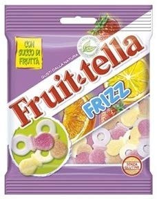 Perfetti Van Melle Caramelle Fruittella Frizzanti Frutti Naturali 90 g