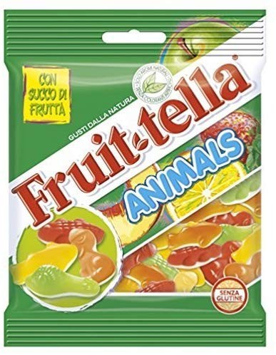 Perfetti Van Melle Fruittella Animals Caramelle 90 g