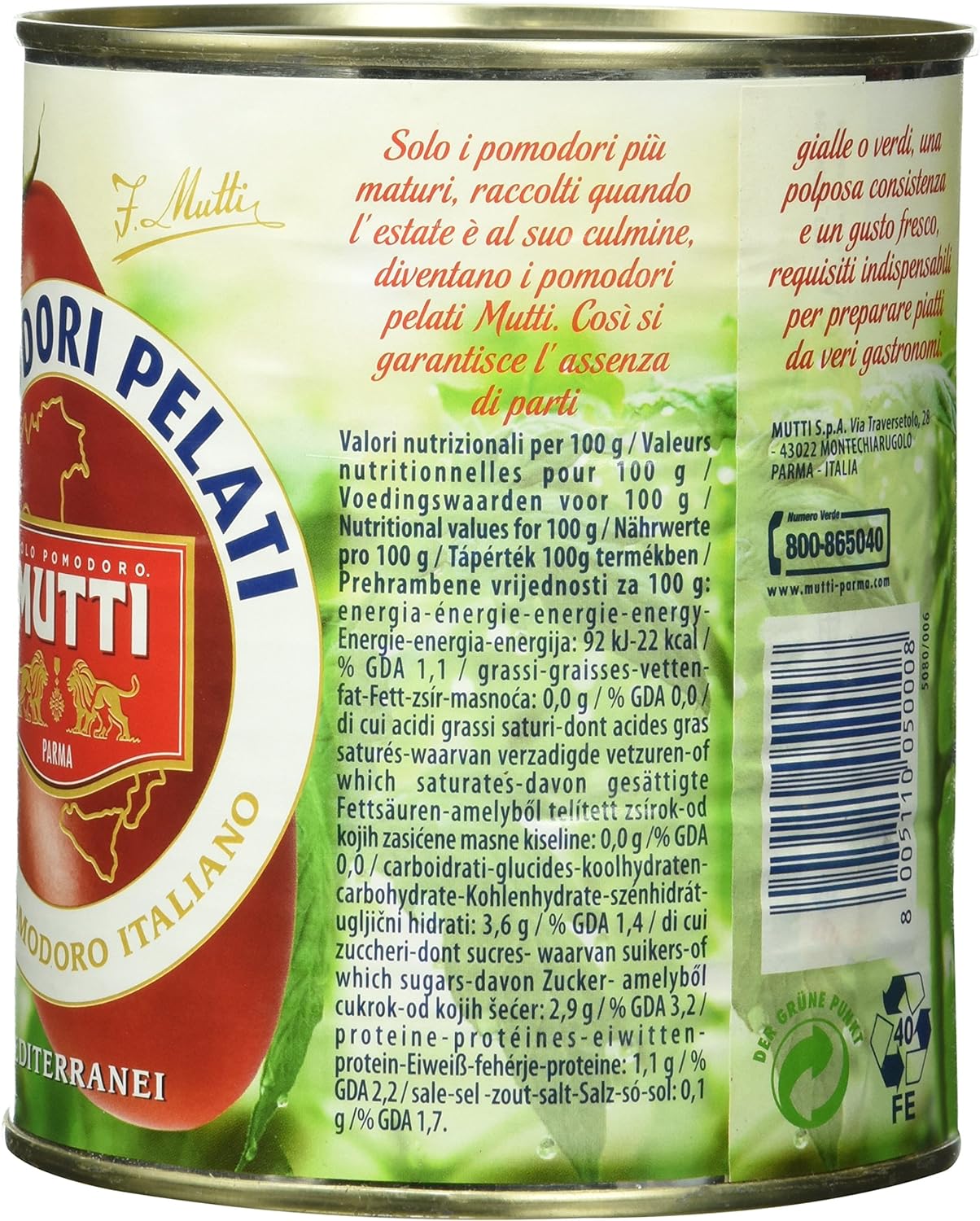 MUTTI''Pelati'