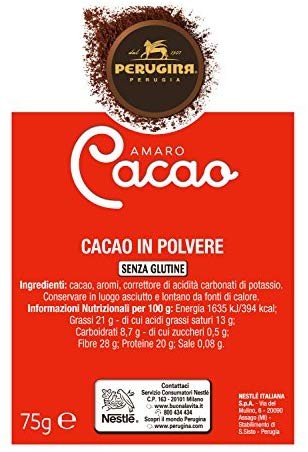 PERUGINA Cacao Amaro in polvere 75g