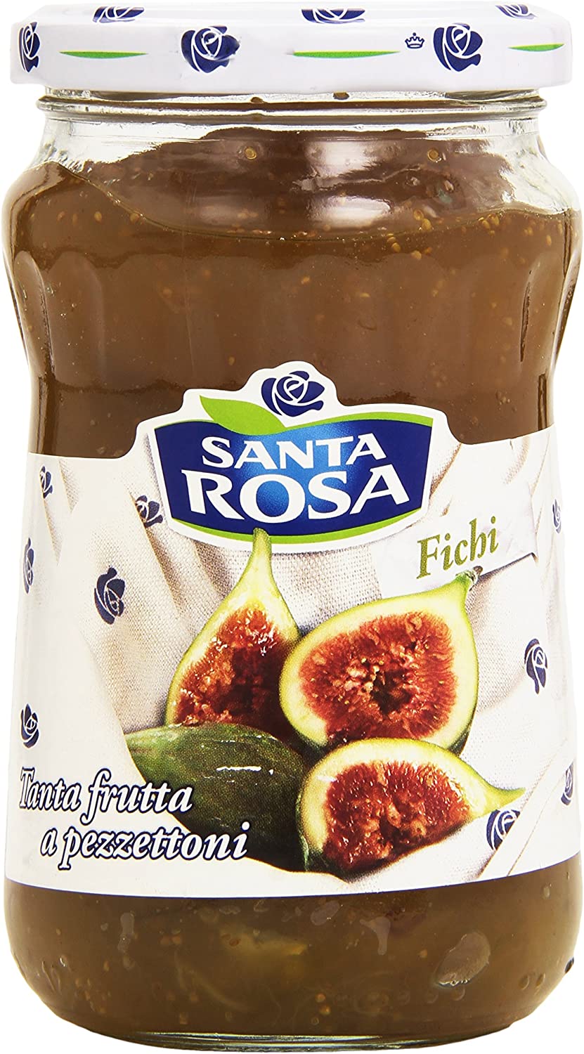 Santa Rosa Confettura Delizie Fichi - 6 pezzi da 350 g [2100 g]