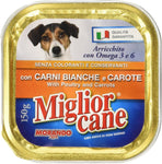 Migliorcane Vaschetta Carni Bianche - 11 pezzi da 150 g [1650 g]