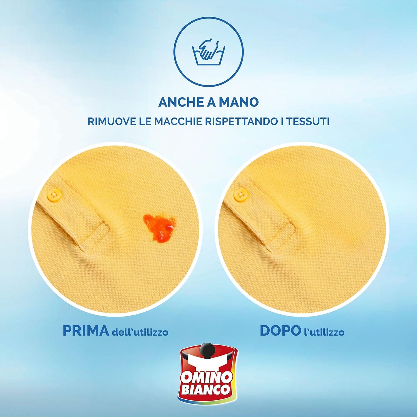 Omino Bianco - Detersivo Bivalente Liquido, Lavaggio a Mano e in Lavat –  Raspada