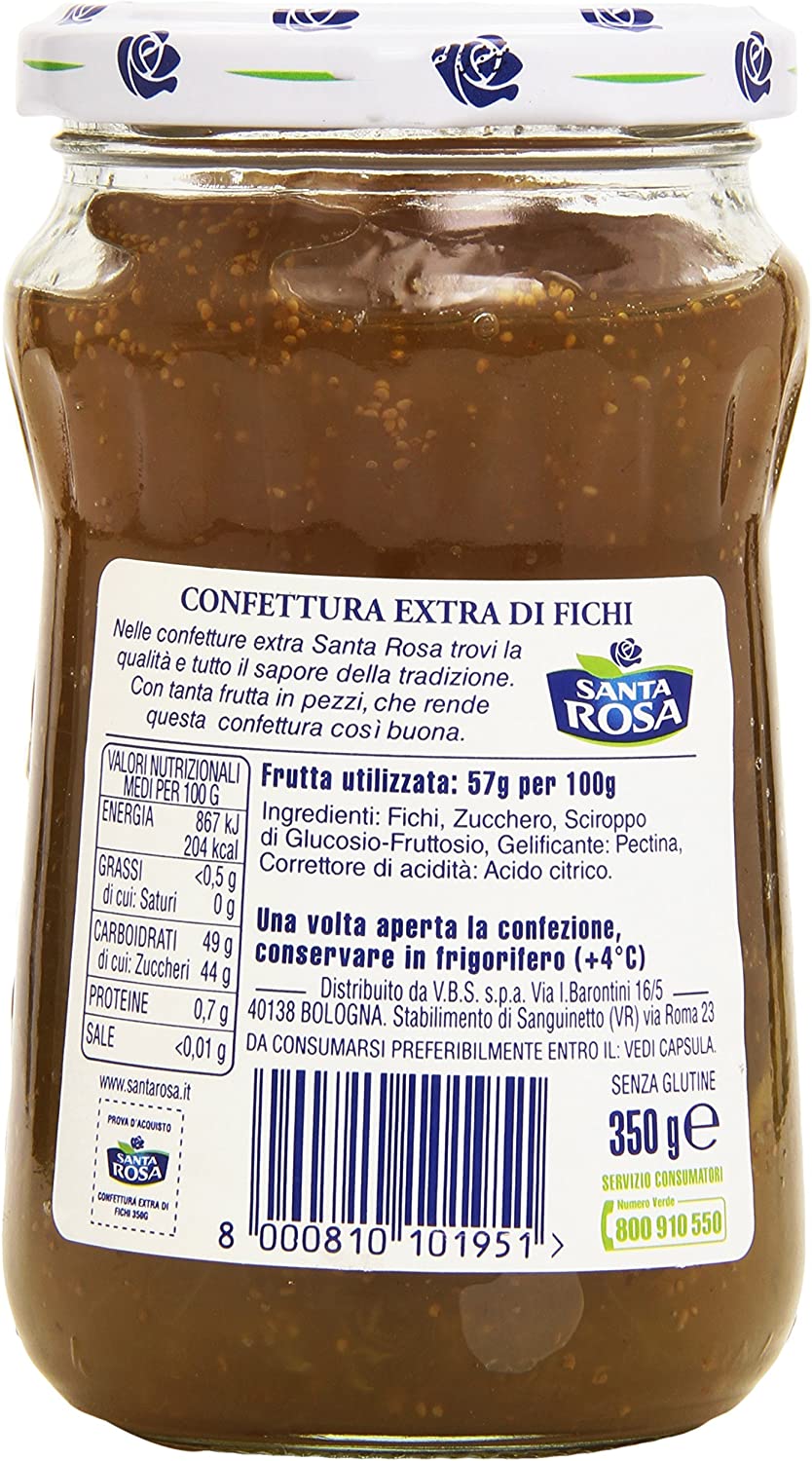 Santa Rosa Confettura Delizie Fichi Gr.350