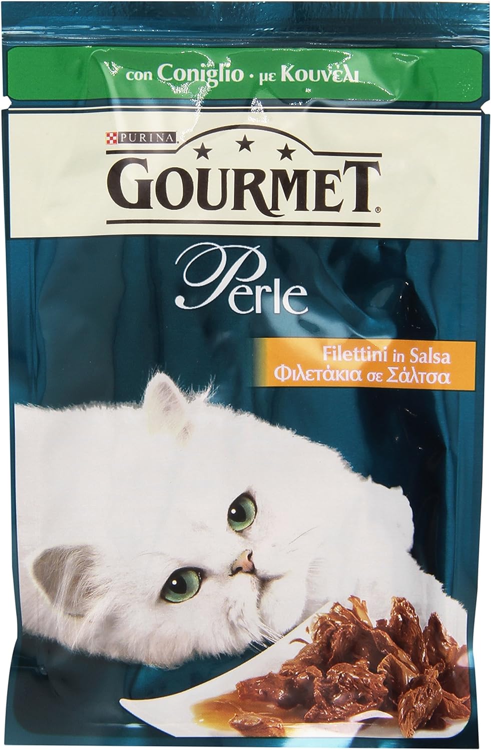 Purina Gourmet Perle Filettini in Salsa per Gatti, 85g