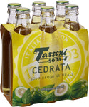 Tassoni - Cedrata Soda, 180 ml (Pacco da 6)