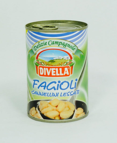 DIVELLA 24 Confezioni fagioli in scatola cannellini