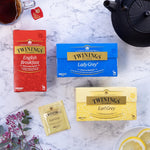 Twinings Earl Grey Tea Classics Sapore di Bergamotto, 25 x 2g