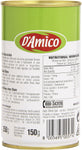 D'Amico - Olive Nere Snocciolate - 350 g