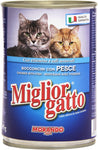 Migliorgatto - Bocconcini con Pesce, con Vitamine e Sali Minerali - 24 pezzi da 405 g [9720 g]