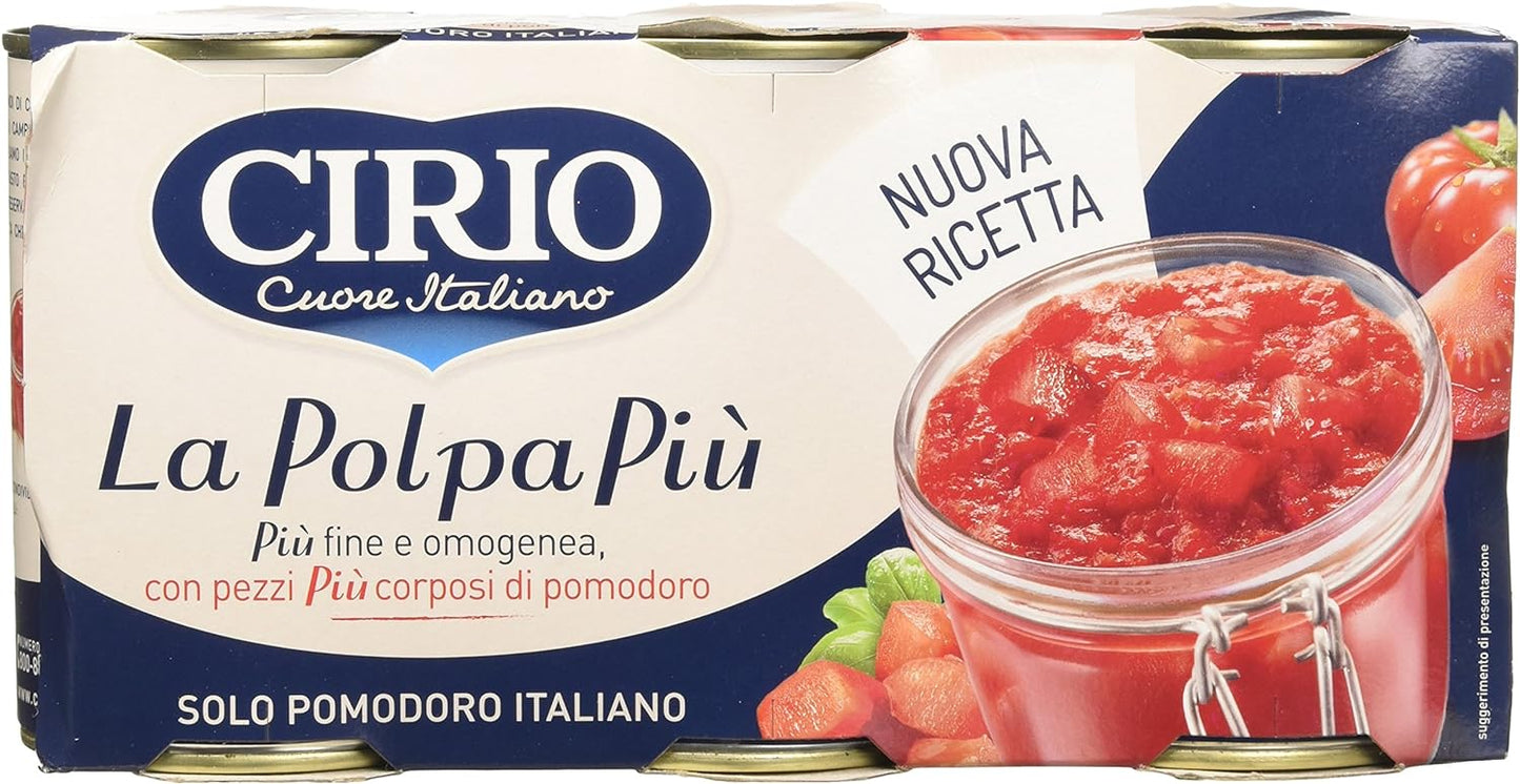 Cirio Chopped Tomatoes 400 g (Pack of 12)
