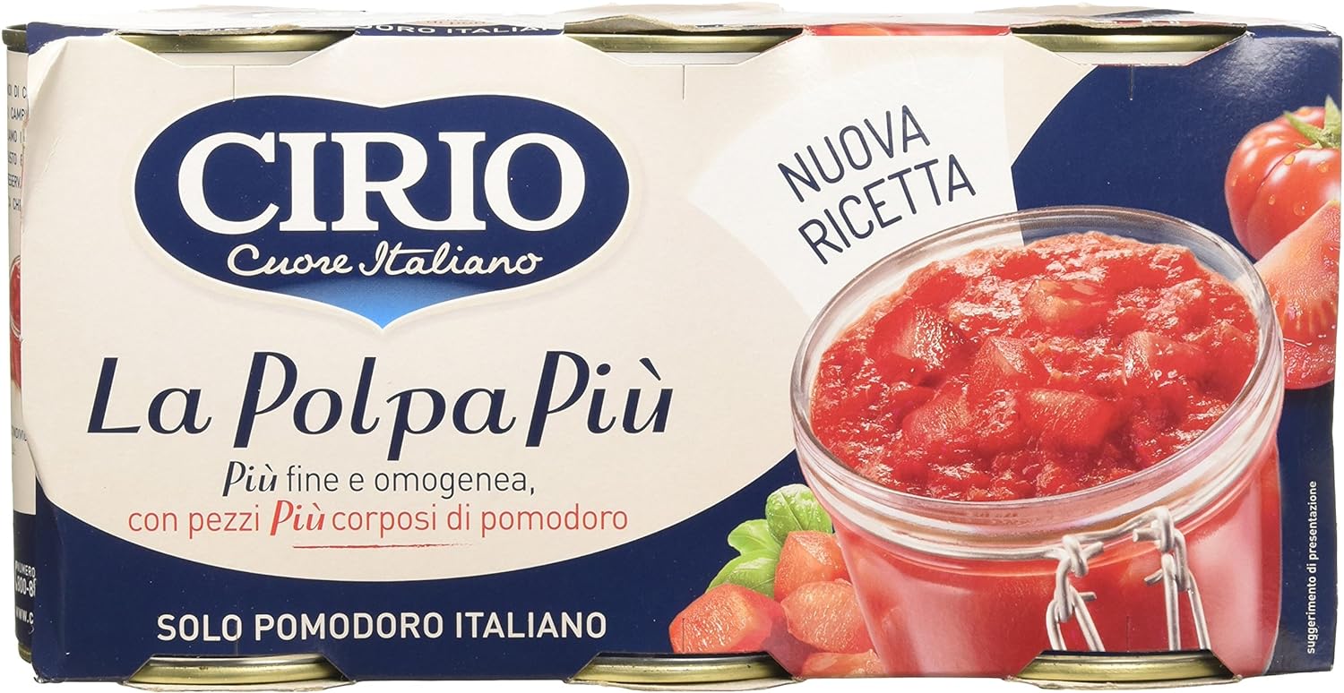 Cirio Chopped Tomatoes 400 g (Pack of 12)