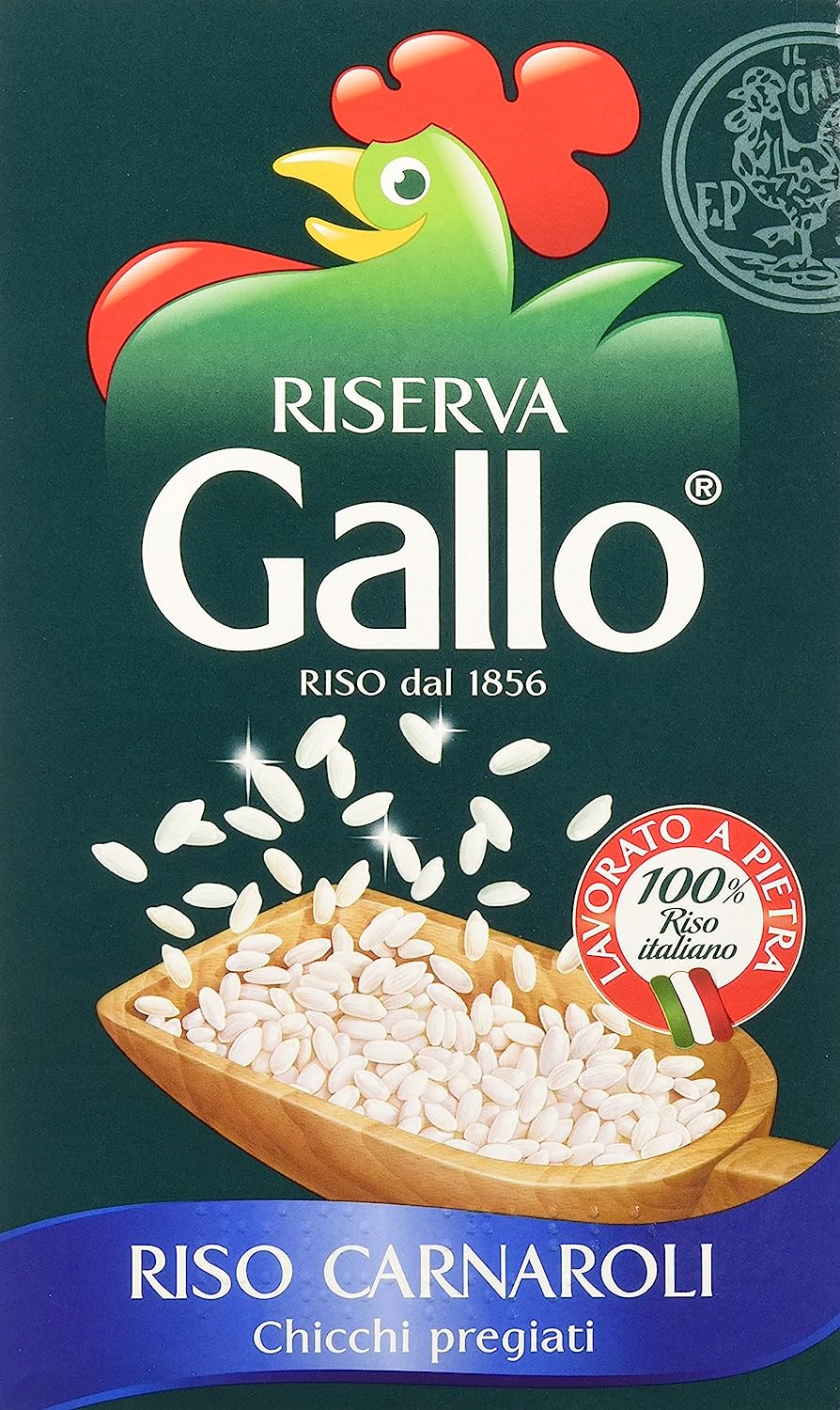 Gallo - Riso Carnaroli, Chicchi pregiati - 2 confezioni da 1 kg [2 kg]