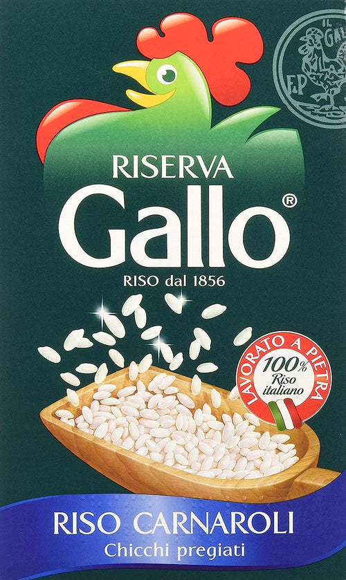 Gallo - Riso Carnaroli, Chicchi pregiati - 2 confezioni da 1 kg [2 kg]