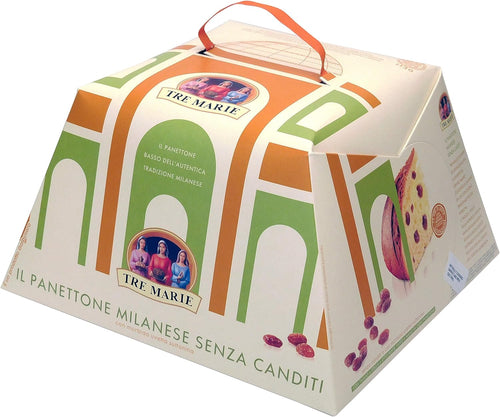 Tre Marie Panettone Milanese senza Canditi, 1000g