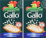 Gallo - Riso Carnaroli, Chicchi pregiati - 2 confezioni da 1 kg [2 kg]