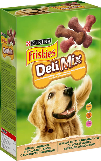 Purina Friskies Biscotti DeliMix per Cani Adulti, 500g
