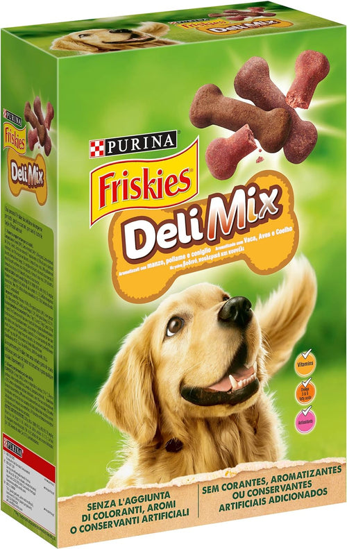 Purina Friskies Biscotti DeliMix per Cani Adulti, 500g