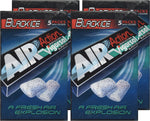 Vigorsol Air Action Black Ice, Gomma da Masticare, Liquirizia, 4 confezioni da 5 stick [20 stick]