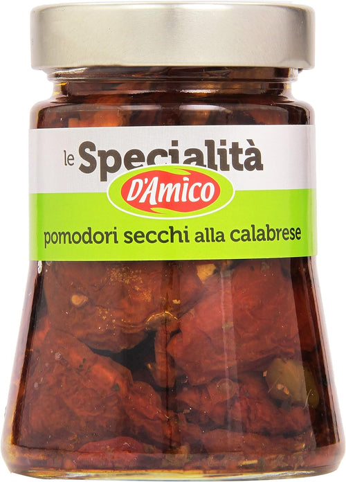 D'Amico - Pomodori Secchi alla Calabrese - 8 pezzi da 280 g [2240 g]