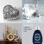 Argentil Detergente Specifico per Argento in Crema, Azione Lucidante e Antiossidante, con Barriera Protettiva, 150 ml