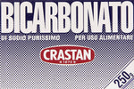 Crastan - Bicarbonato, di Sodio Purissimo, per uso alimentare - 250 g