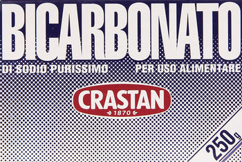 Crastan - Bicarbonato, di Sodio Purissimo, per uso alimentare - 250 g